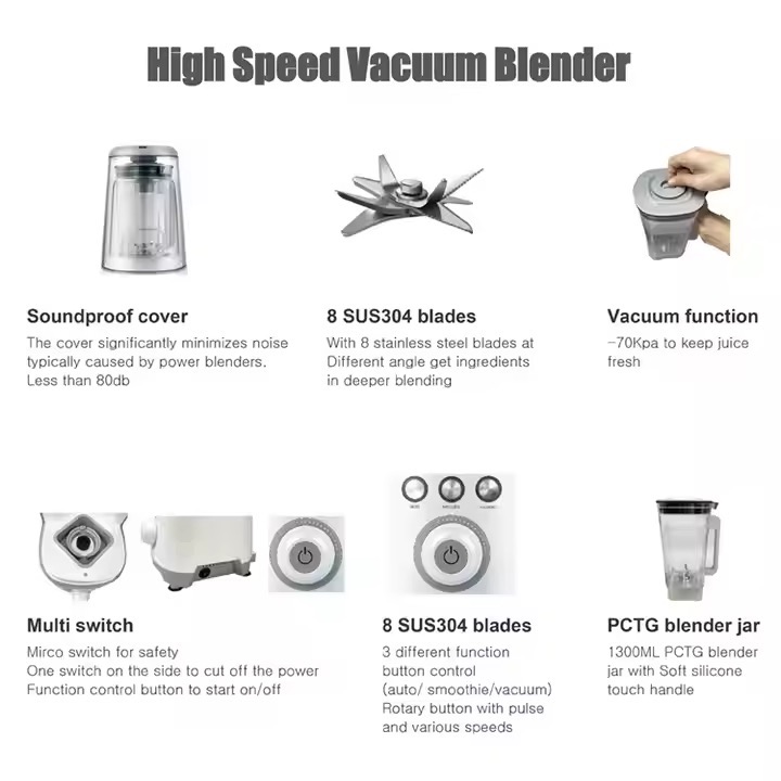 High Speed Vacuum Blender